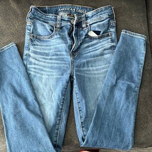American eagle skinny denim jeans